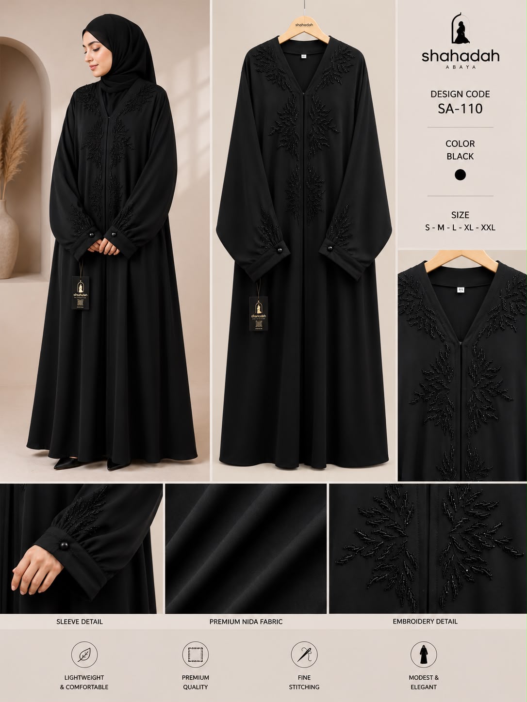 front embrodery